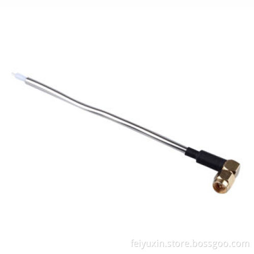 R/A SMA Male to OPEN, RG402 semi-rigid cableNew